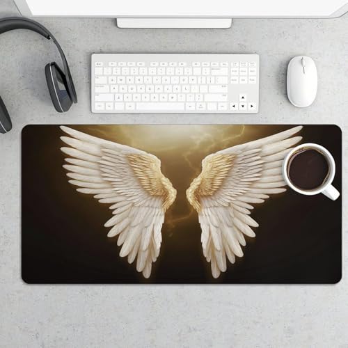 Protector de escritorio Angel Wing de goma 30x60 cm miniatura 5