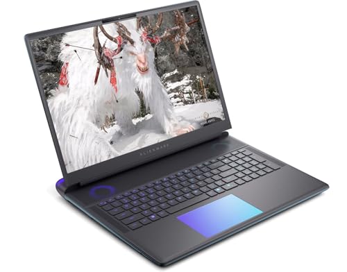 Image of Alienware 18 Area-51 AA18250 AI Gaming Laptop 18 inch WQXGA (Intel Ultra 9-275HX, GeForce RTX 5080 16GB, 32GB DDR5, 3x1TB SSD R0 (3TB), Win 11 Pro) w /MS 365 Personal, DKZ USB Port Expander