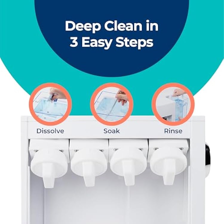 Bluevua Cleansing Kit for RO100ROPOT & RO100ROPOT-UV Includes 5 Cleaning Tablets and Filter Accessory for Internal System Maintenance and Freshness Support