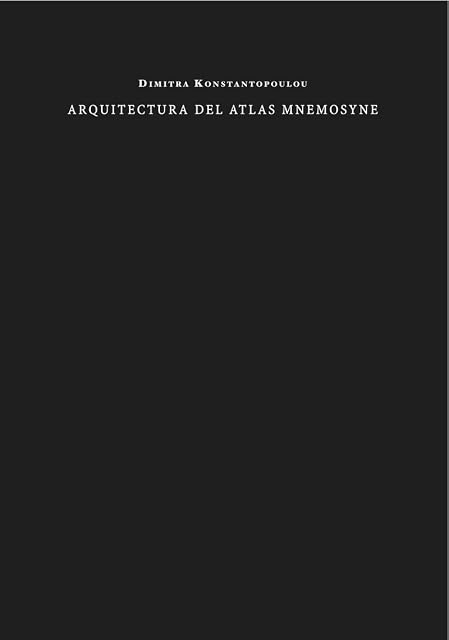 Portada de Arquitectura del Atlas Mnemosyne