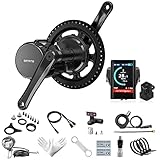 【Mittelmotor System】BBS01B 36V 250W G340 M215 Serie Mittelmotor eingebauter Geschwindigkeitssensor, max Drehmoment 80Nm, liefert mehr Unterstützung für Ihre Fahrt. Kostengünstig, wartungsfreundlich. Geeignet für Mountainbike, Rennrad, Pendlerrad. Es wird nicht empfohlen, es auf einem Fahrrad aus Kohlefaser zu installieren, da der Rahmen beschädigt werden könnte. Mit drei Modi, Elektromodus, Pedal Assist Modus und Normal Bike, erfüllt die täglichen Pendler Bedürfnisse.