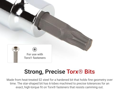 Image of TEKTON 3 /8 Inch Drive x T27 Torx Bit Socket | SHB14227