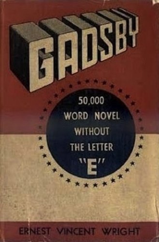 GADSBY: Not an 'E'-book