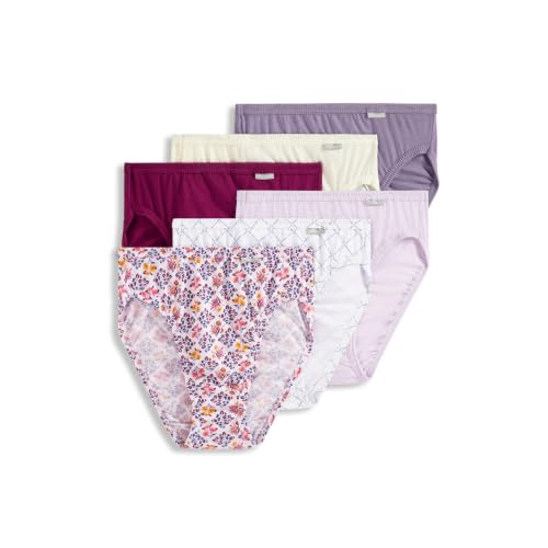 Image of Jockey Women's Underwear Plus Size 100% Cotton Elance French Cut - 6 Pack