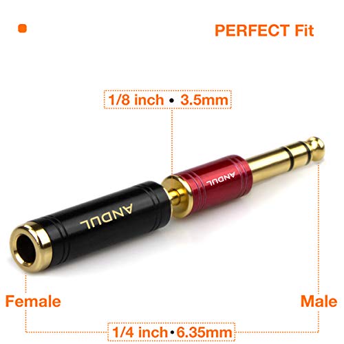 1/4'' to 3.5mm Stereo Headphone Adapter - 2-Pack - Image 3