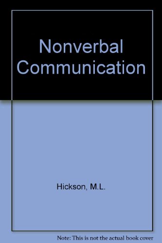 NVC, nonverbal communication: Studies and appli... 0697003132 Book Cover