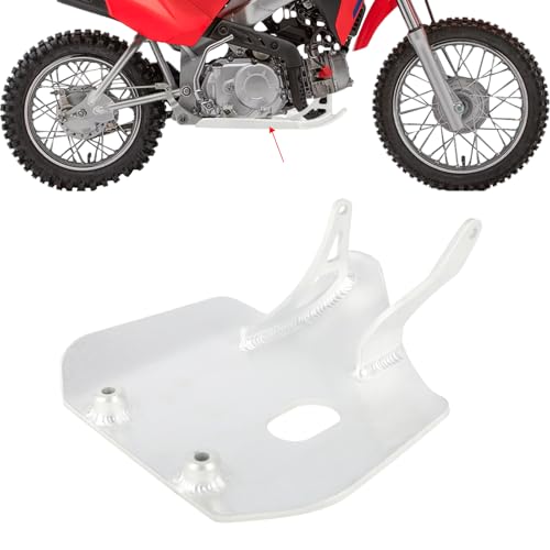 IUVWISN Motorcycle Skid Plate Engine Guard for CRF 110 CRF110F 2019–2024 Black