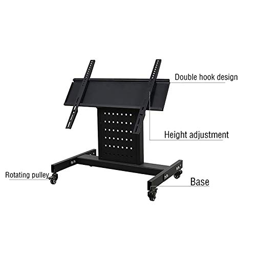 Carro móvil para TV con ruedas para pantallas 32"–65" miniatura 4