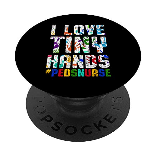 Pediatric Squad Apparel PEDS Pediatric Nurse Regalo Divertido PopSockets PopGrip Intercambiable
