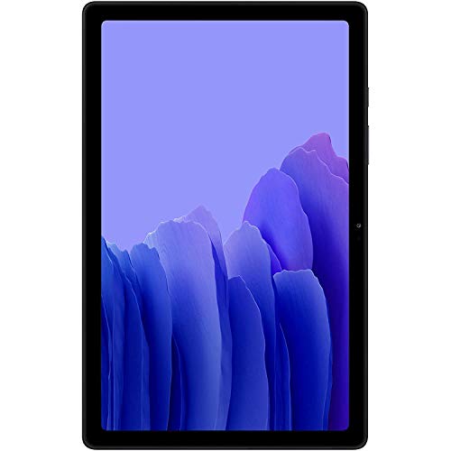 2020 Samsung Galaxy Tab A7 10.4” Inch 32 Gb Wi-Fi Android 10 Touchscreen International Tablet (Gray) Bundle – Slim Trifold Hard Shell Case And 32Gb Micro Sd Card #TOP1