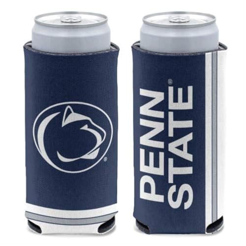 NCAA Penn State Nittany Lions Slim Can Cooler, Team Colors, One Size