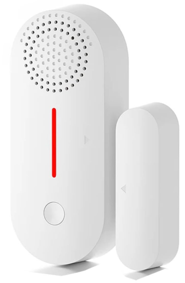 Capteur d'ouverture WiFi avec alarme puissante 130 dB pour porte et fenêtre