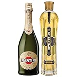 Martini, Prosecco 750 ml, Vino Espumoso + Licor St. Germain 750 ml.