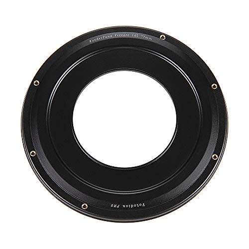 Wonderpana Freearc 77Mm-145Mm Step-Up Ring From Fotodiox Pro, Anodized Black Metal Aluminum Step Up Ring For 77Mm Lens Threads To 145Mm Round Filters #TOP1