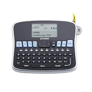 DYMO Etiquetadora | Etiquetadora portátil LabelManager 160, sencilla, teclas inteligentes de una pulsación