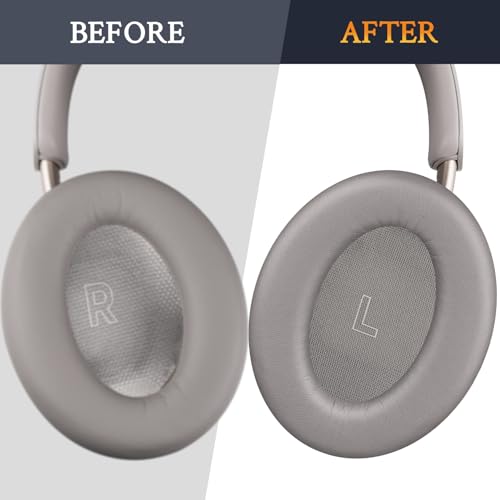 Image of SOULWIT Replacement Earpads for Bose QC Ultra /New QuietComfort Ultra(2nd Gen) Wireless Headphones, Ear Pads Cushions with Softer Protein Leather, High-Density Noise Isolation Foam - Sandstone