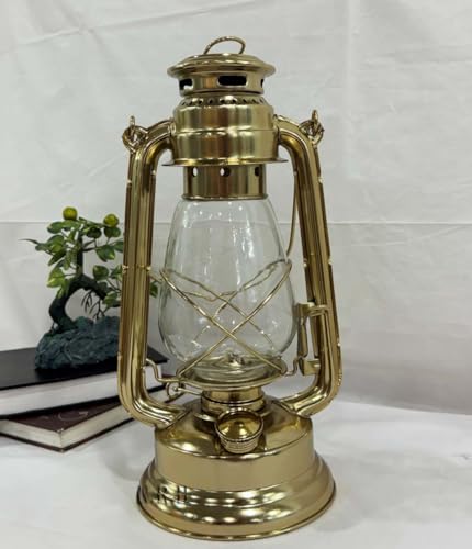 Nautical Replica Hub 12 Maritime Ottone Appeso Nautico Nave Lanterna Olio Lanterna Cargo Lampada Barca Decorazione Luce per