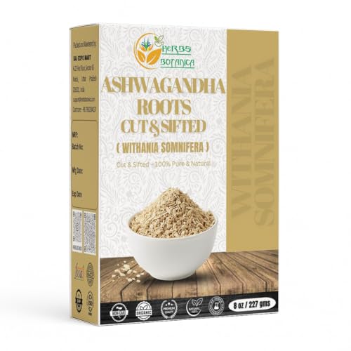 Herbs Botanica Ashwagandha Root Tea Loose Leaf for Herbal Tea,