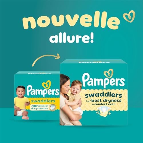 Pampers Swaddlers Diapers, Size S4 (15-34 lbs), 116 Count, Absorbent, Keeps Baby Dry and Comfortable, Skin Safe Disposable Baby Diaper — view 16