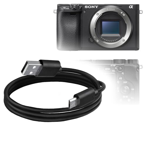 BoxWave Cable Compatible with Sony Alpha a6400 - DirectSync Cable, Durable Charge and Sync