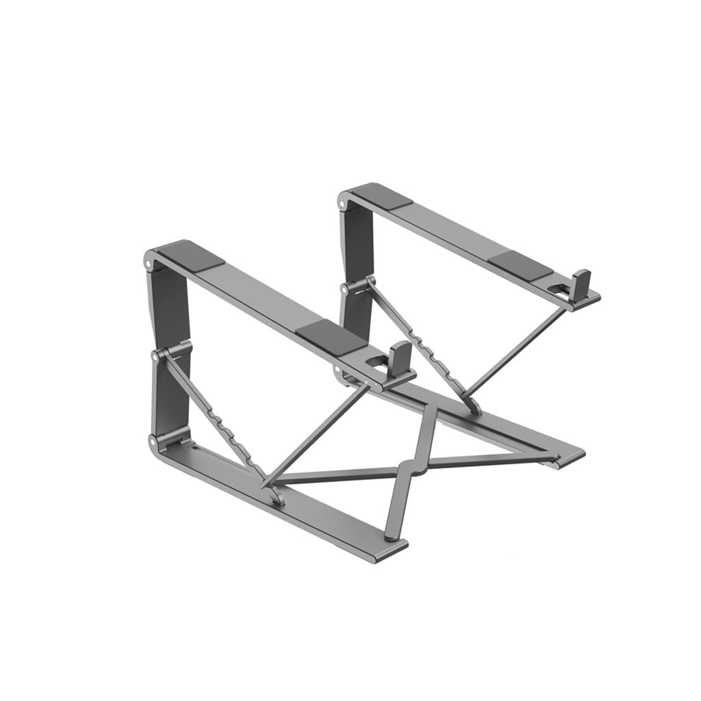 Soporte de enfriamiento para computadora portátil con base elevada regulable