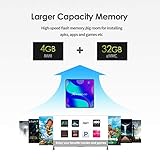 Android 11 0 TV Box Smart Box 4GB RAM 32GB ROM RK3318 Quad-Core 64bit Cortex-A53 Soporte 2 4GHz 5GHz WiFi 4K UHD BT4 0