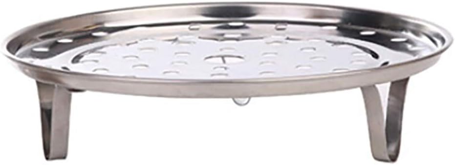 Stainless Steel Steamer Rack Insert Stock Pot Steaming Tray Stand Cookware - 19.5cm rycnet