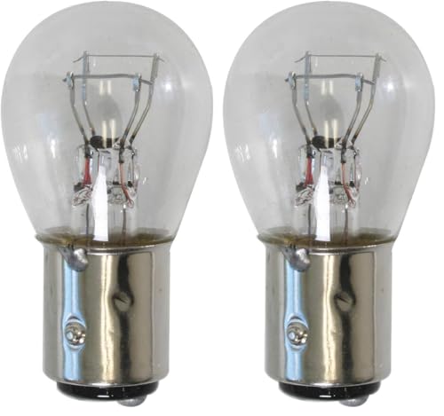 Grand General 80306 Light Bulb (1157 Clear Glass), 2 Pack