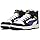 PUMA Puma Rebound V6 Mid AC+ PS, Zapatillas Unisex niños, Puma White Team Violet Puma Black, 33 EU