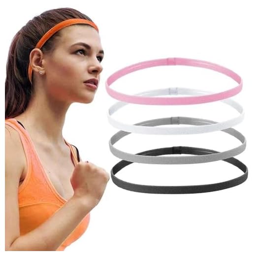 Faixas Tiara Para Prender o Cabelo Esportes Headband Unissex (mistura-Kit 6 faixas)