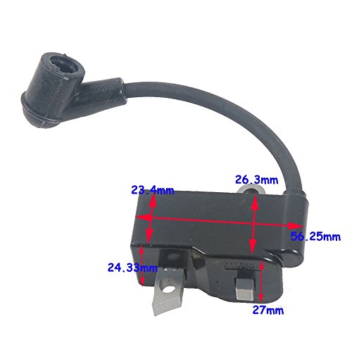 Safercctv Ignition Coil Module Replacement Compatible With Husqvarna 445 450 450E 435 435E 440 440E Chainsaw Replacement Parts 573 93 57-01 573935701 504 57 14-01 #TOP1