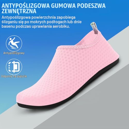 Buty plażowe, buty do jogi, oddychające, szybkoschnące, antypoślizgowe buty barefoot na plażę, do uprawiania sportu, surfingu i pływania, odpowiednie dla mężczyzn i kobiet