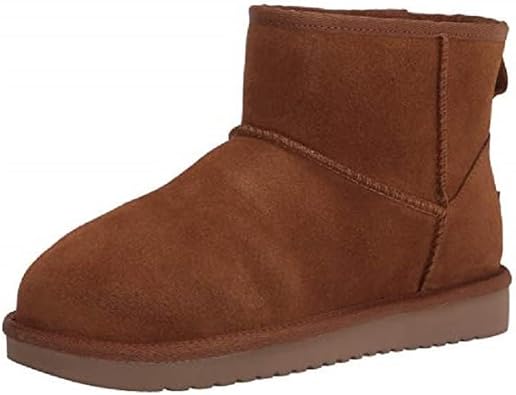 Koolaburra by UGG Womens Koola Mini II Ankle Boot, Chestnut, 9