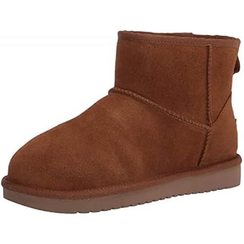 Koolaburra by UGG® Koola Mini II Boots for Women – EVA Outsole and Midsole – Round Toe Silhouette Chestnut 5 M