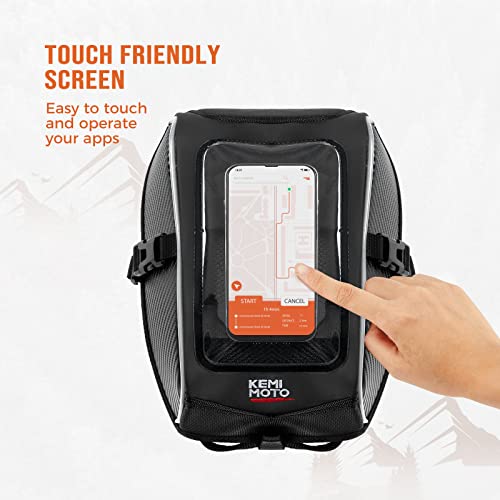 KEMIMOTO Tank Bag Compatible with Can-Am Ryker 600 900 Sport Rally Edition Phone & Accessory Holder Cell Phone Bag Replace #219400762 by KEMIMOTO - Image 6