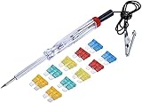 fusible termico polaridad Excelente calidad: el kit de fusibles estándar de cuchilla está hecho de aleación de zinc de alta calidad, que permite una corriente de fusible rápida y precisa para proteger tu vehculo del flujo de corriente excesivo y cortocircuitos. Cubierto con una carcasa transparente, te ayuda a ver el estado del fusible soplado fácilmente.