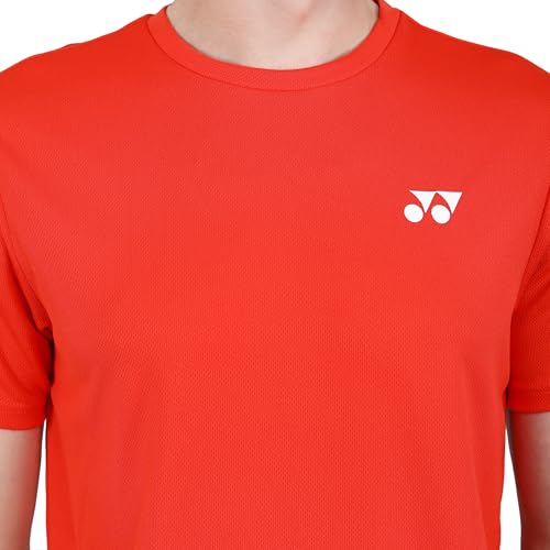 Image of YONEX Round Neck T-Shirt 2620 |Badminton|Tennis|Squash|Tru Dry |Quick Dry |Breathable |Fleecy