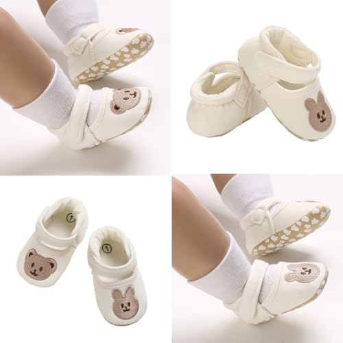 Upgrades Soft Soles Baby Walkers Shoes Bear Pattern Soft Bottom Baby Shoes Essential Footwear for Your Little Exploring2