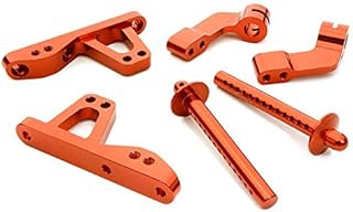 Integy RC Model C26747RED Billet Machined Front Body Mount Set for HPI 1/10 Jumpshot MT & ST