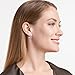 MORGAN & PAIGE .925 Sterling Silver 3mm Swiss Blue Topaz Gemstone Hoop Earrings