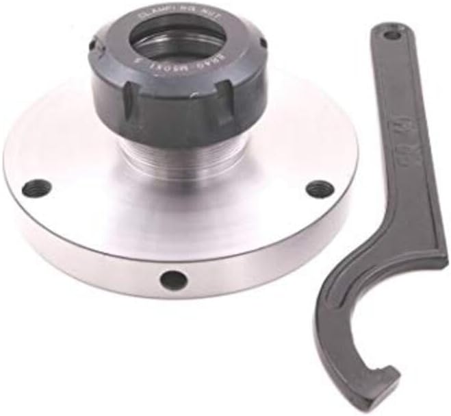 HHIP 3901-5038 ER-40 Collet Chuck, 132 mm Diameter x 42 mm Height