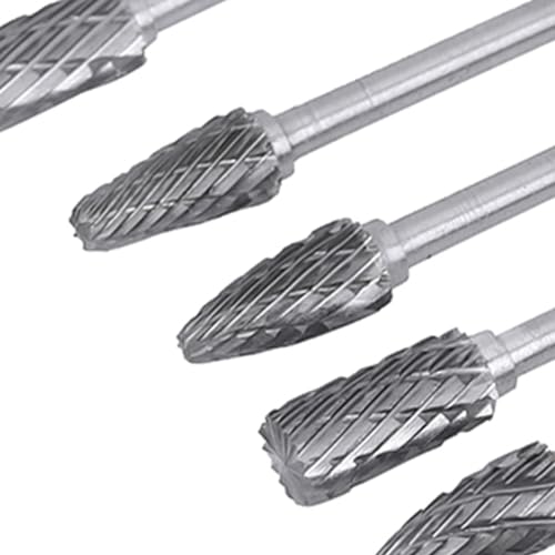 Set de 10 fresas de carburo de tungsteno para taladro miniatura 2