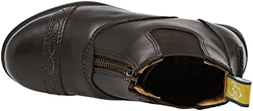 Bottes D'équitation Moretta Shires Clio Plus - Noir, Simili Cuir, Taille 3 Enfant