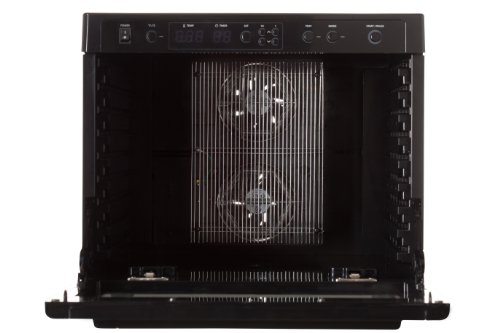 Tribest Sedona SD-P9000 Digitally Controlled Food Dehydrator With BPA-Free Trays, Black, Large - Thumbnail 2