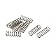 sourcing map 10x 304 Edelstahl Druckfedern Silberton 1mmx10mmx30mm