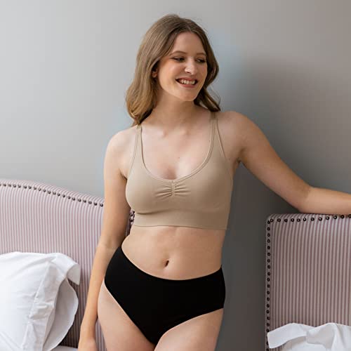 Coobie Seamless Fusion Racer Back Sports Bra For Women (One Size, Light Nude) #TOP3