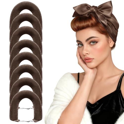 Togayu Heatless Curls Overnight Set - 8PCS Jumbo Velvet Hair