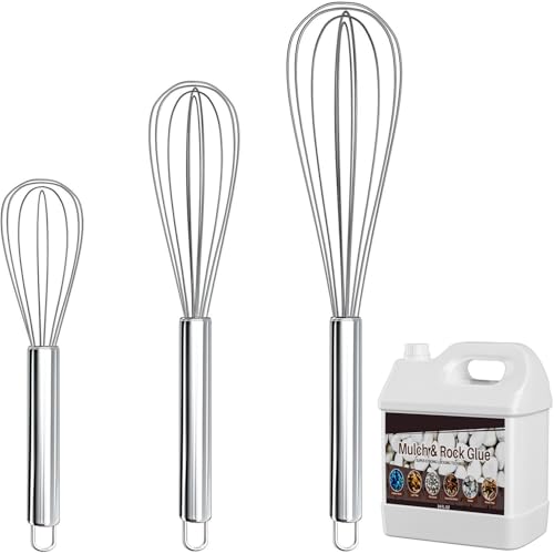 Ouddy 3 Pack Stainless Steel Whisks&nbsp;