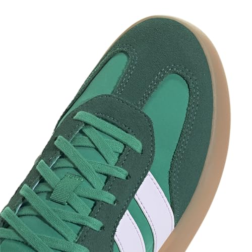 adidas Tênis esportivo feminino Barreda Decode, Verde universitário/lavanda gelo/verde, 36