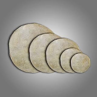 Springfield Leather Company Pre-Cut 11" - 13" Diameter Goat Rawhide Drum Cover